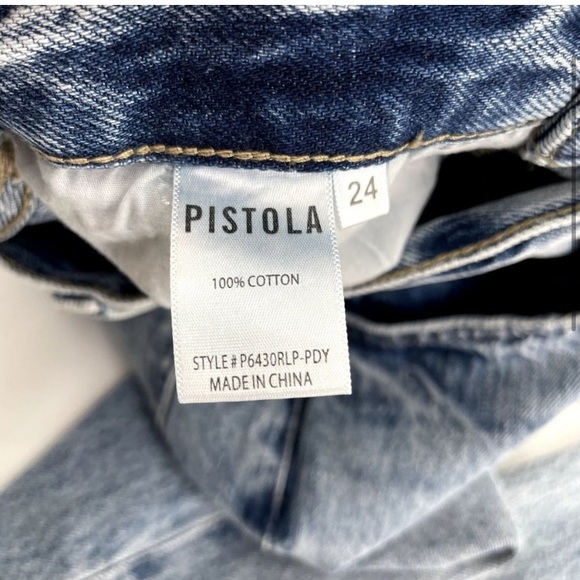 Pistola High Rise Mom Jean size 24 straight leg - Picture 2 of 4